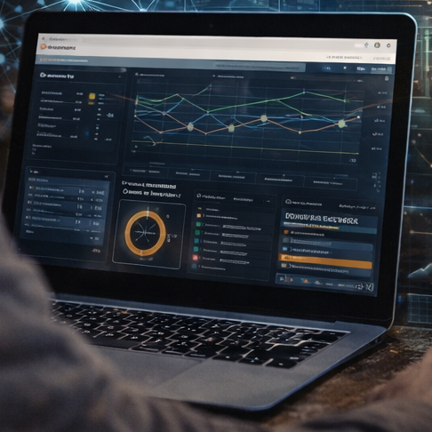 Digital marketing infrastructure for contractors including analytics dashboards, SEO tools, and website optimization systems